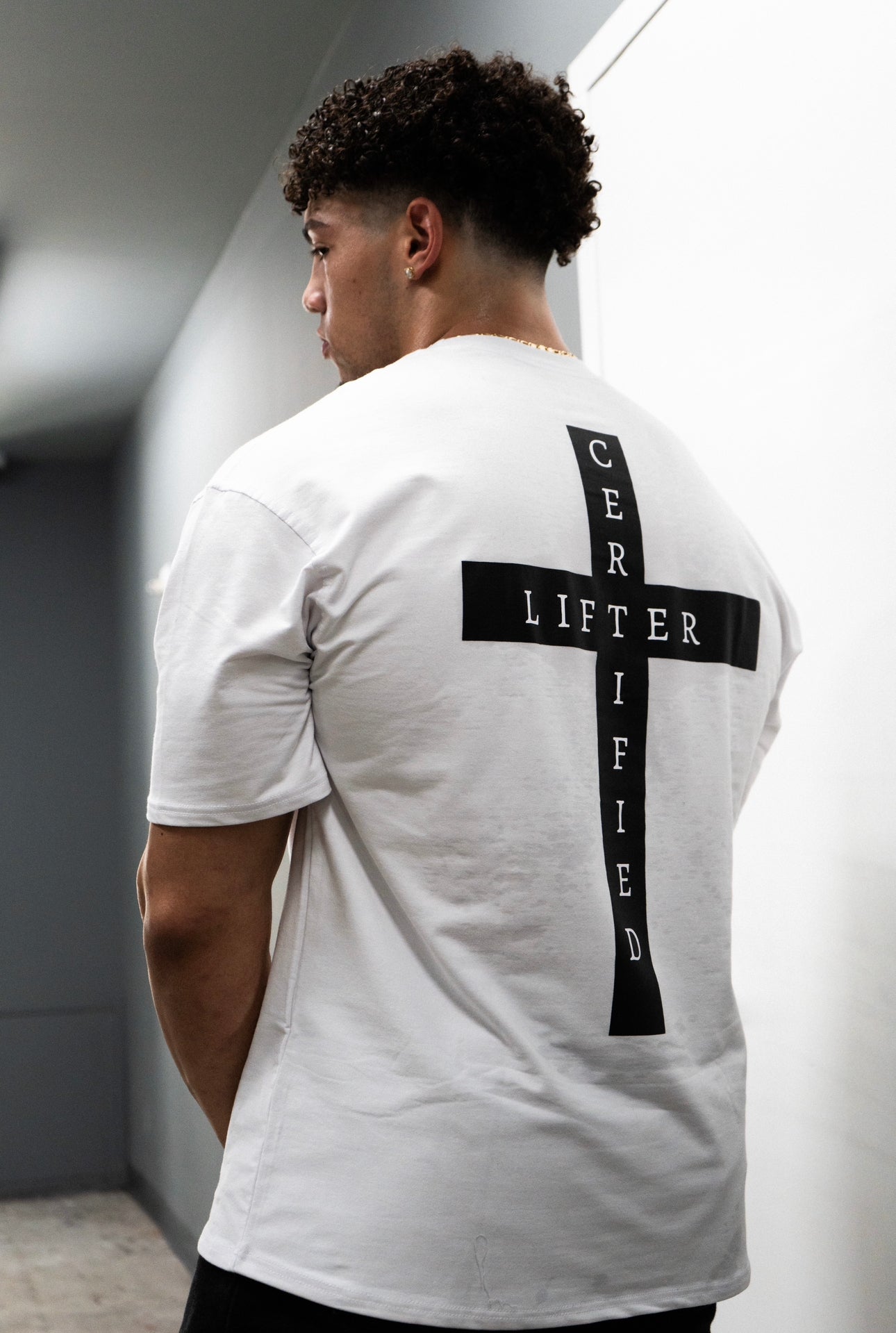 White Faith Pump Cover Certified Lifters Brand