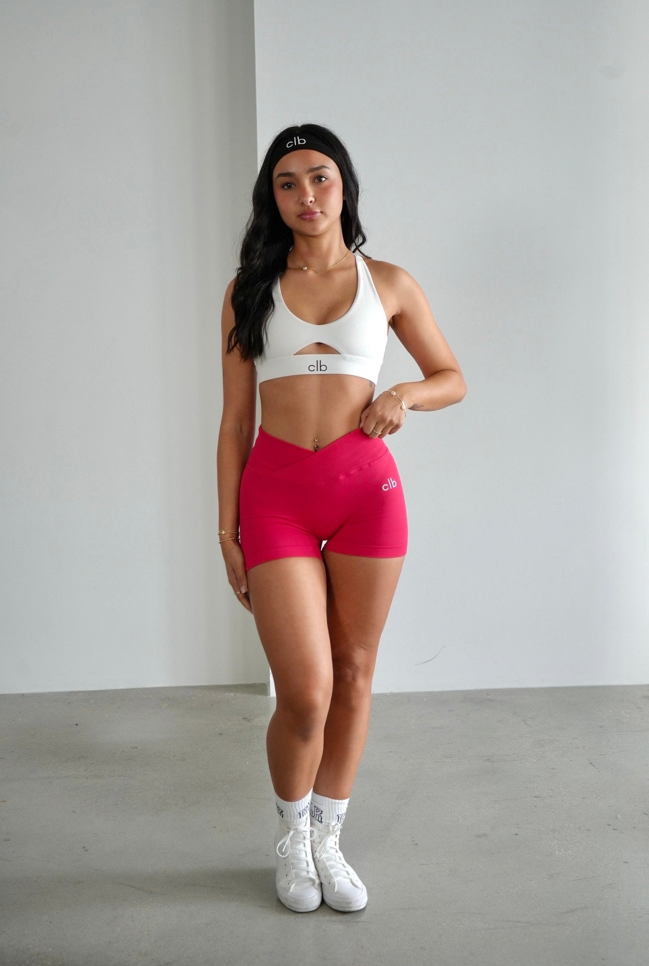Ruby Red V Sculpt Shorts