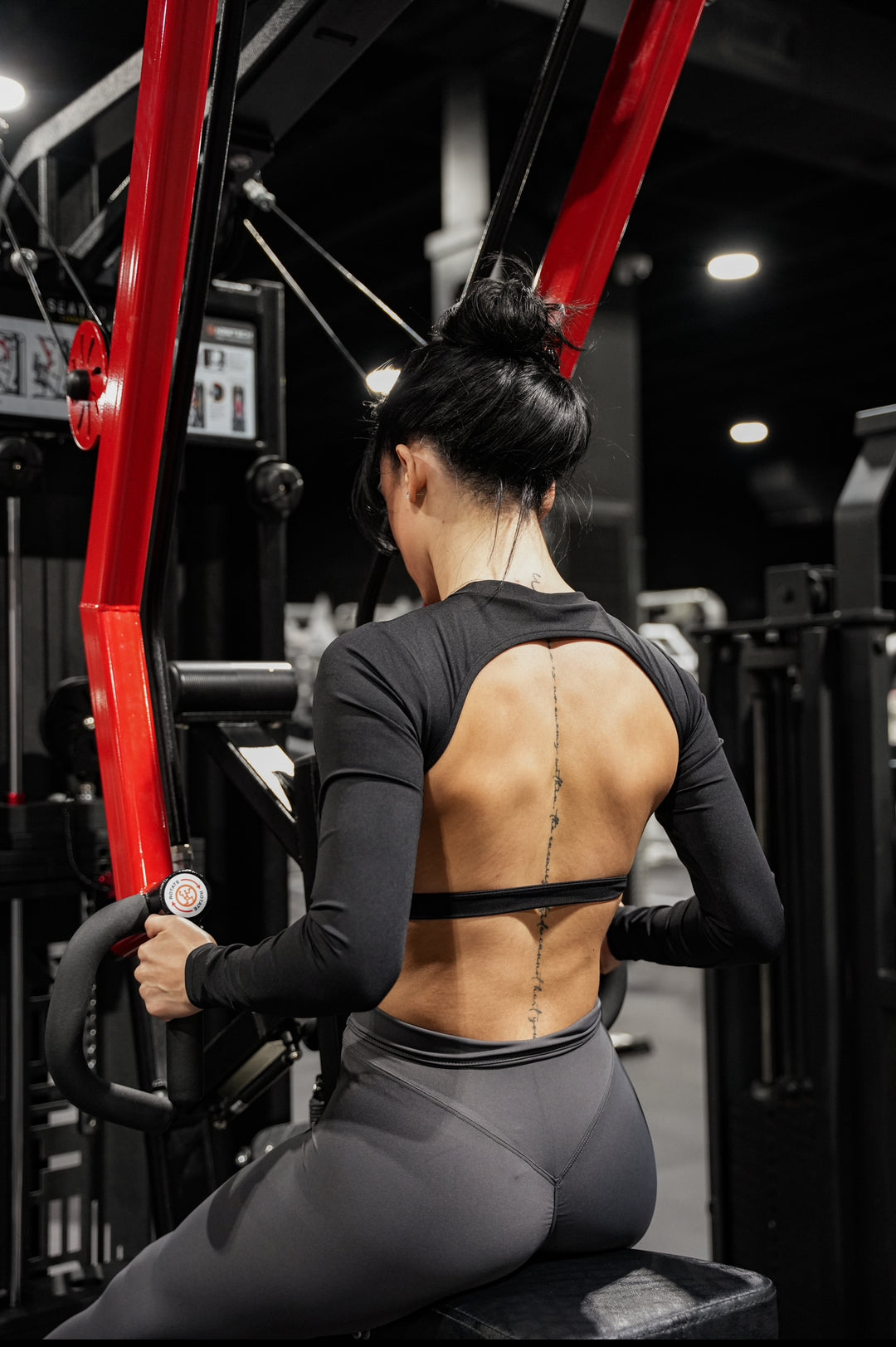 Black CLB Back Day Top