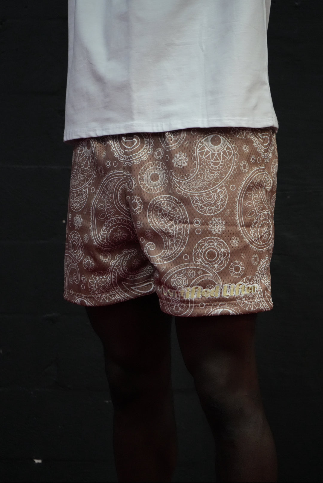 CLB Brown Bandana Shorts