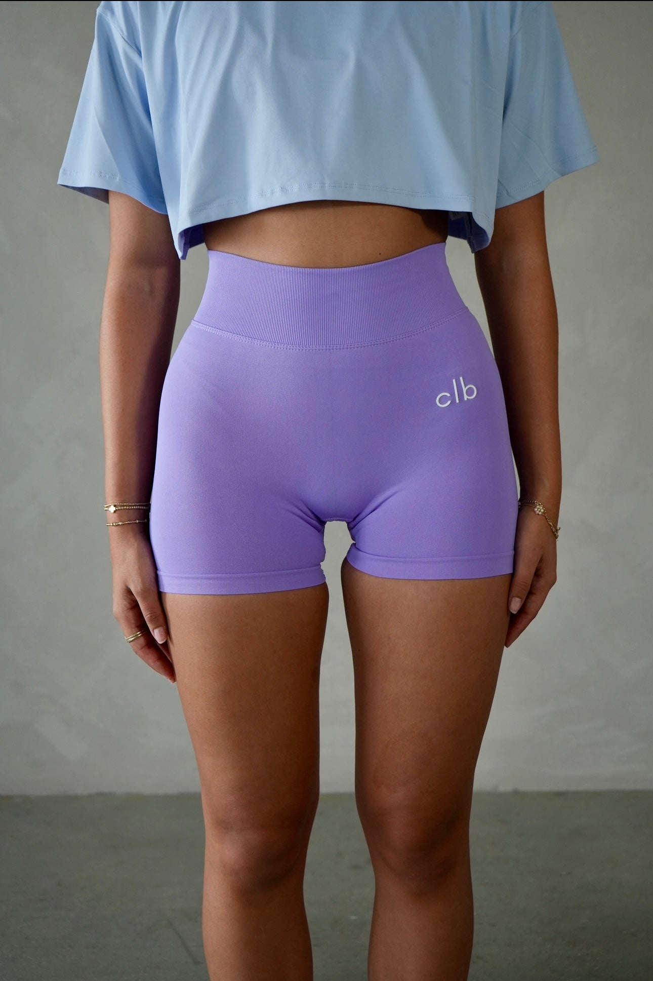 Lavender BBL Shorts