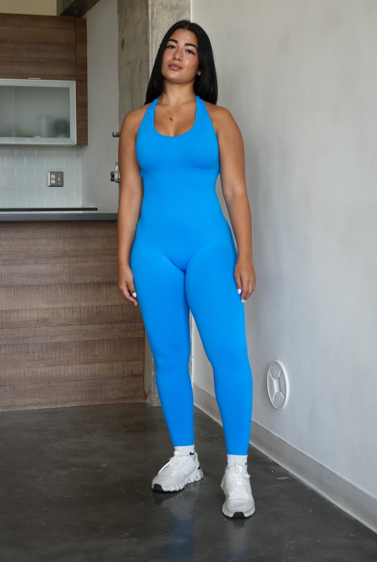Blue DayDream Romper