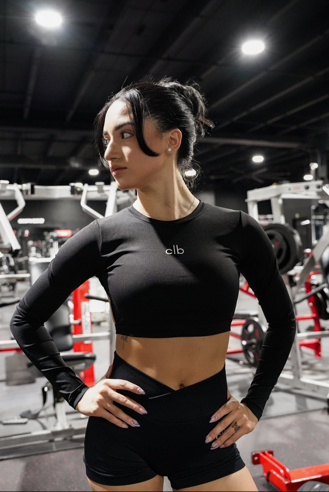 Black CLB Back Day Top
