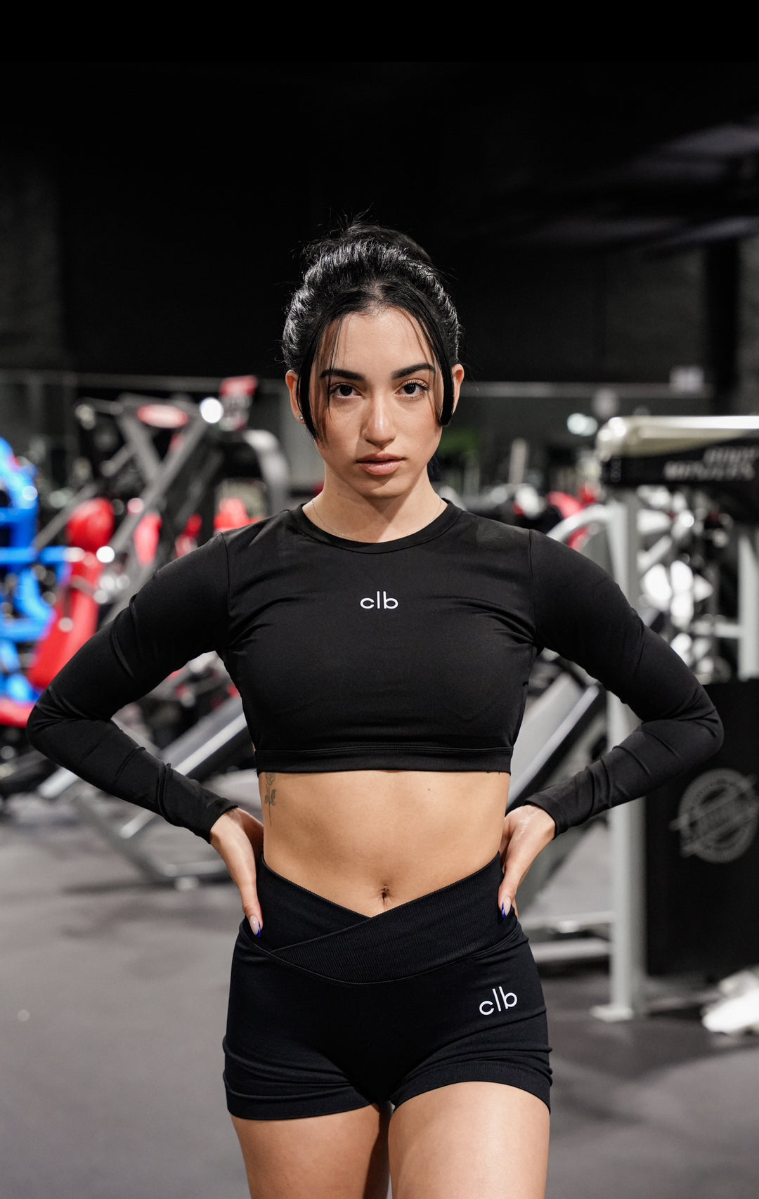 Black CLB Back Day Top