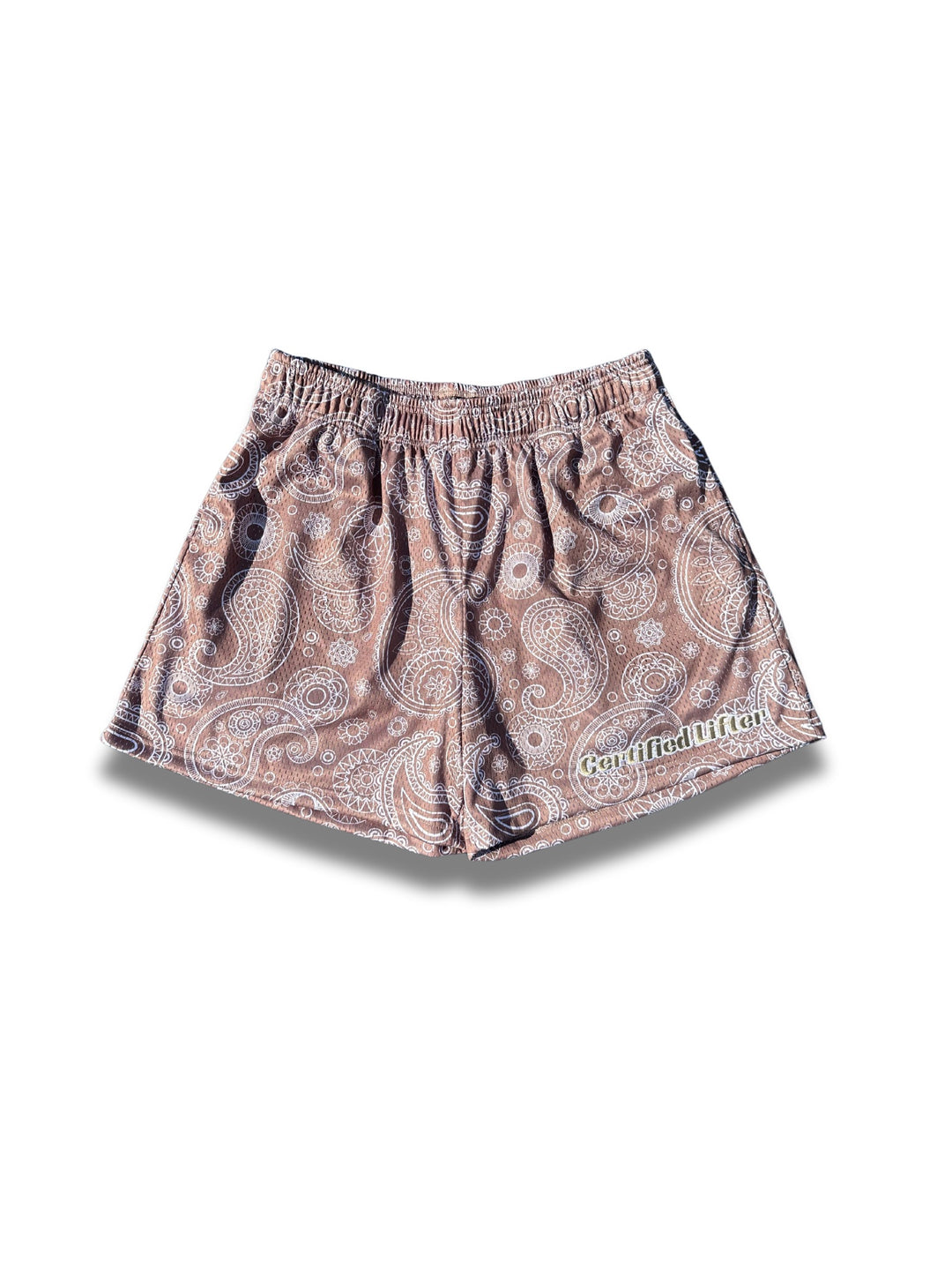 CLB Brown Bandana Shorts