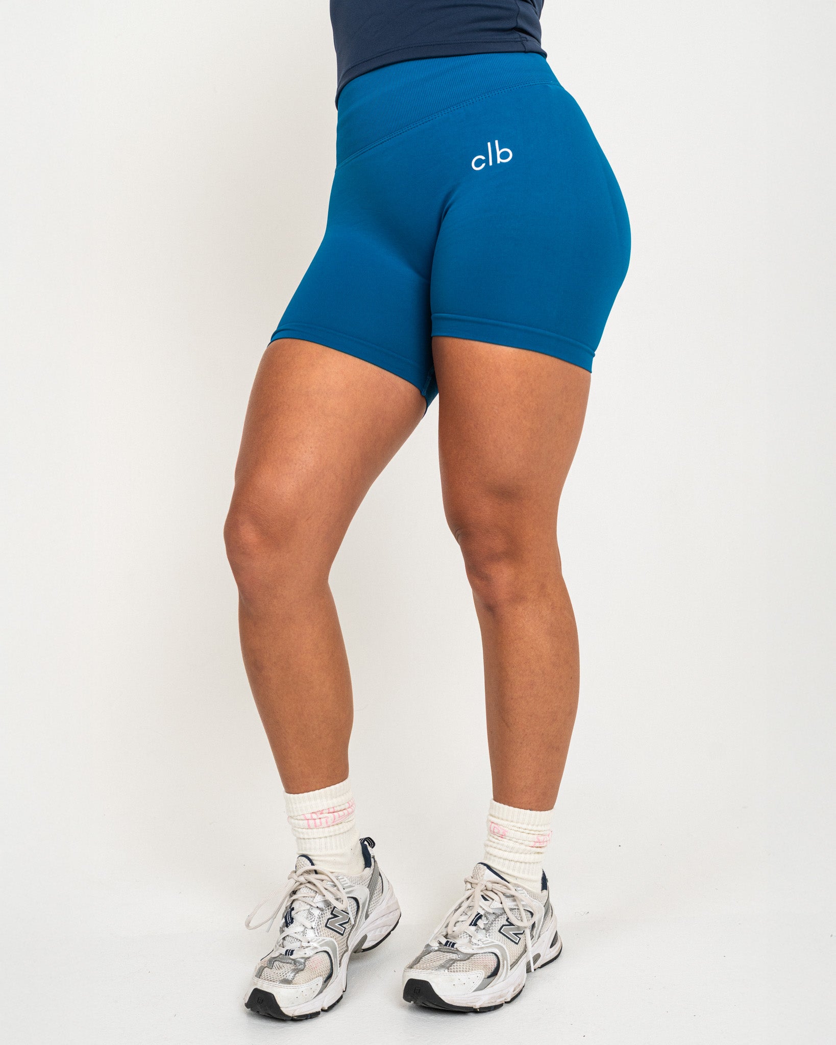 Teal BBL Shorts