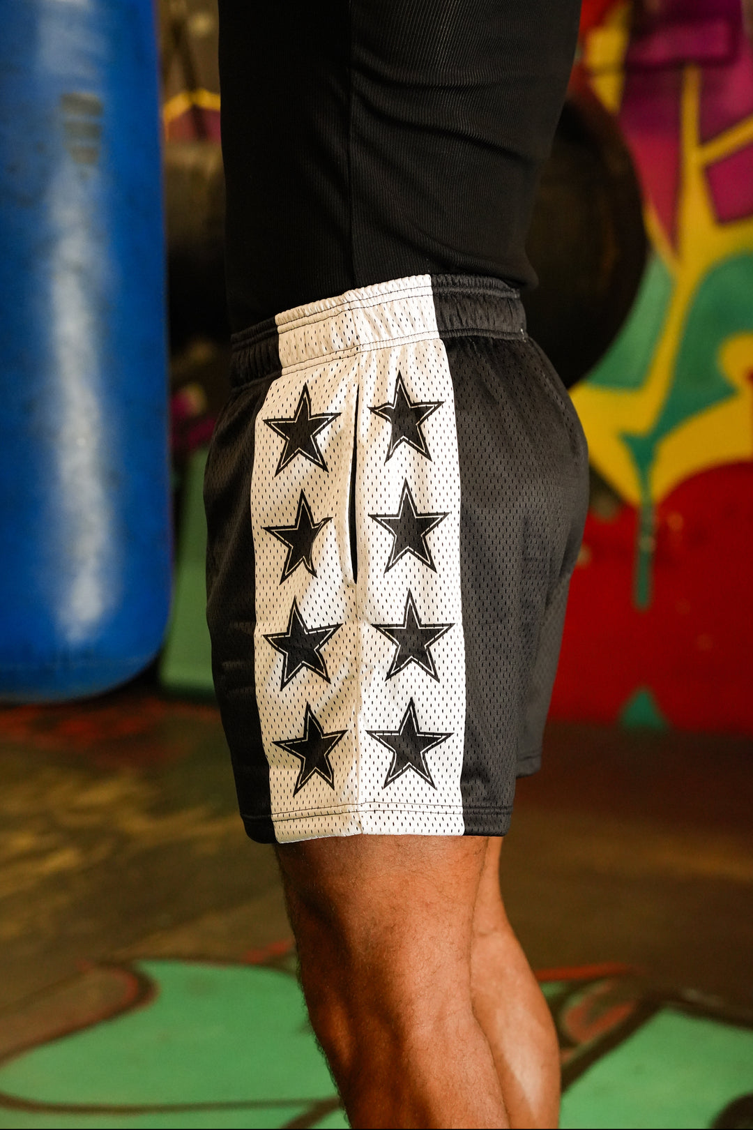 Black Creed Shorts